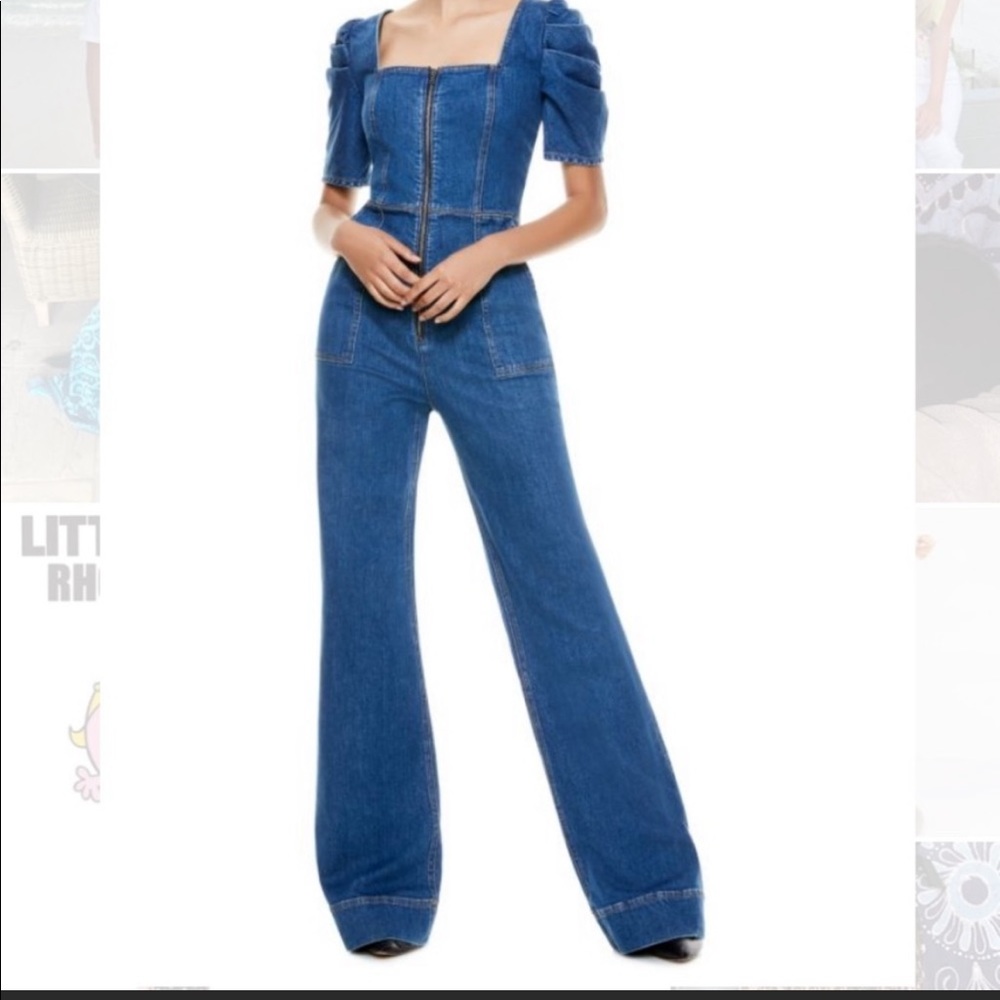 Alice and Olivia Kennedy Romper